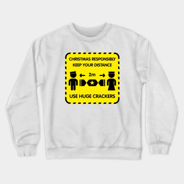 Christmas Crackers Crewneck Sweatshirt by BOEC Gear